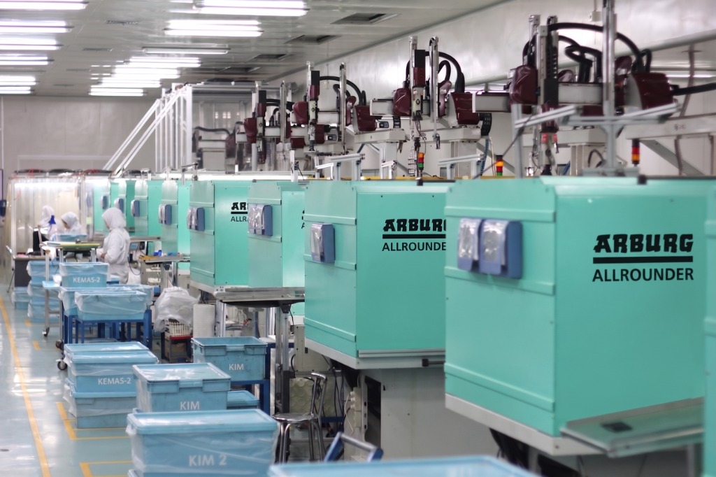 Resource and Technology Factory Floor Molding