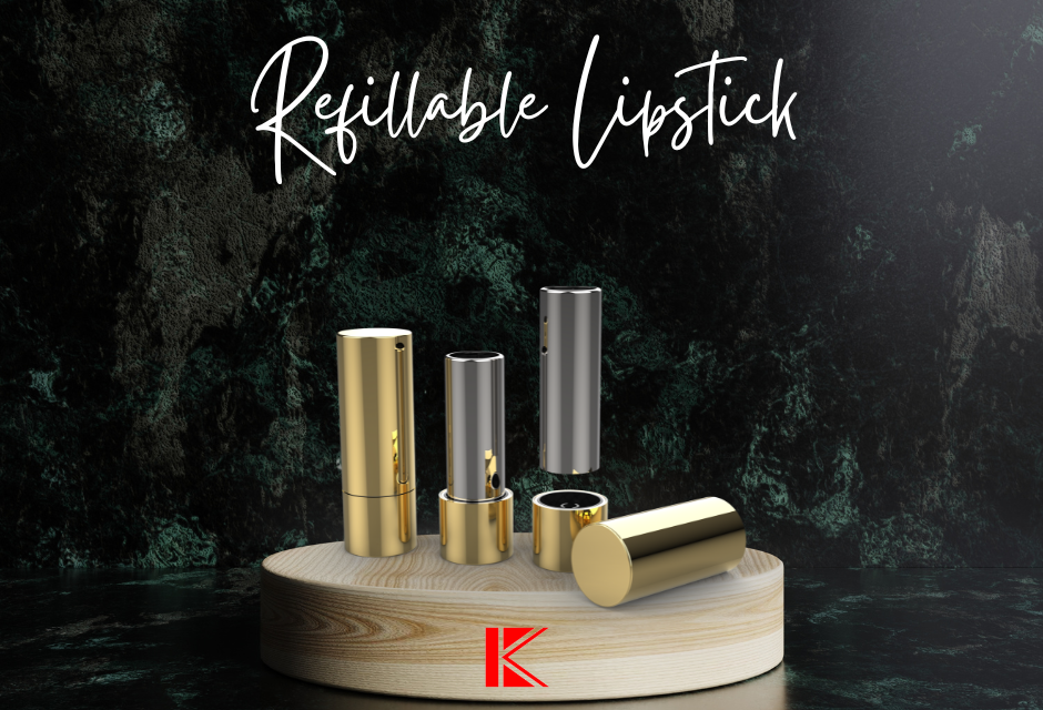 Refillable Lipsticks, use and reuse it again
